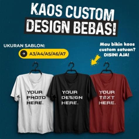 Cetak Baju Kaos Makassar Berkualitas dengan Harga Terjangkau!